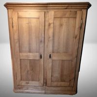 Antiker Holzschrank 🪵 Vintage Biedermeier Kleiderschrank