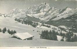 Les Dieblerets - im Winter + 1907