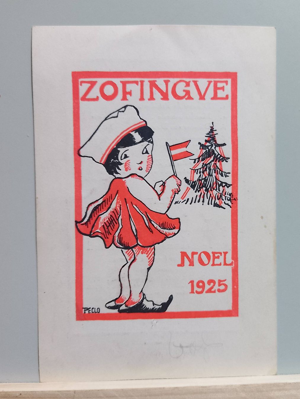 Cartoline postali: "Zofingue - Noel 1925" – Usato da Sorengo venduto da 74in