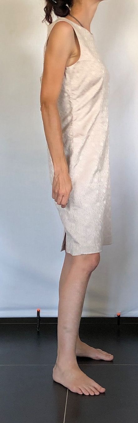 H&M Vestiti: Robe sans manches rose pâle texturée H&M 42 neuve – Nuovo e nell'imballaggio originale da Coppet venduto da Vanessamode 6
