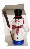 Original Erzgebirge Nussknacker Schneemann, 23 cm, neu