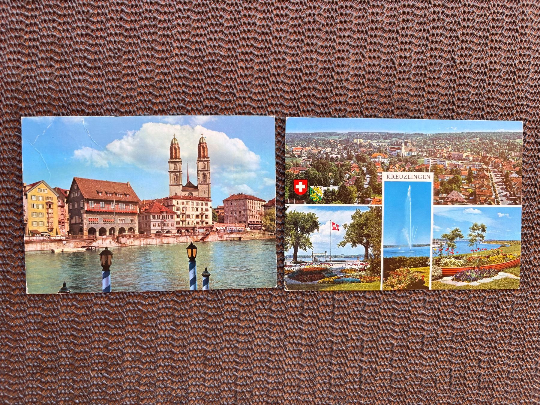 Cartoline postali: cartes postales Suisse / Postkarten Schweiz – Usato da Châtel-St-Denis venduto da Vaillant1 3