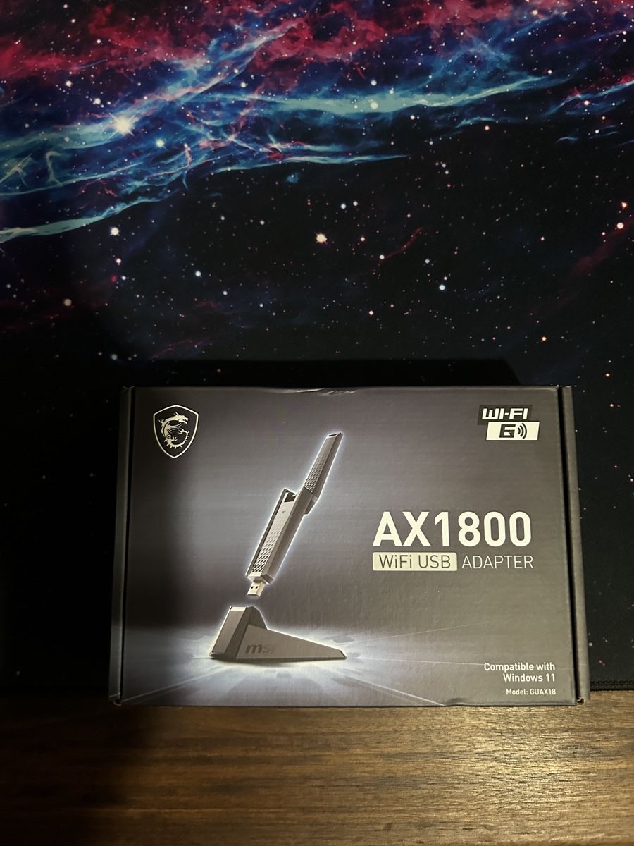 Laufwerke & Adapter: MSI AX1800 Wlan adapter – Gebraucht aus Luzern von ZMicha