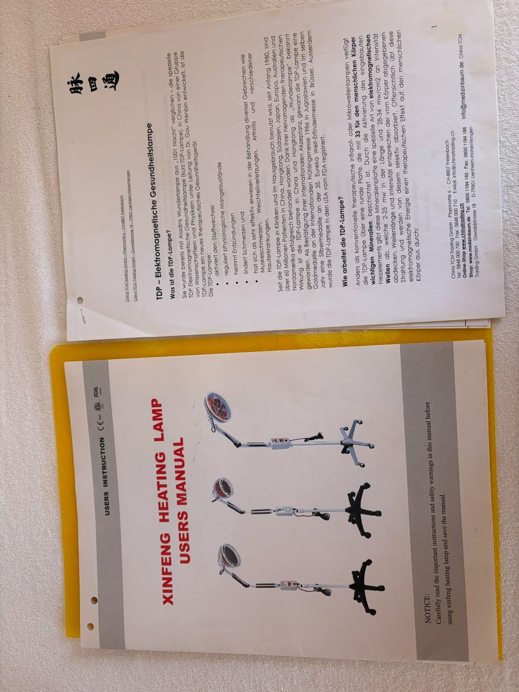 Attrezzature mediche: TDP - Lampe – Usato da Feuerthalen venduto da Liege1 2