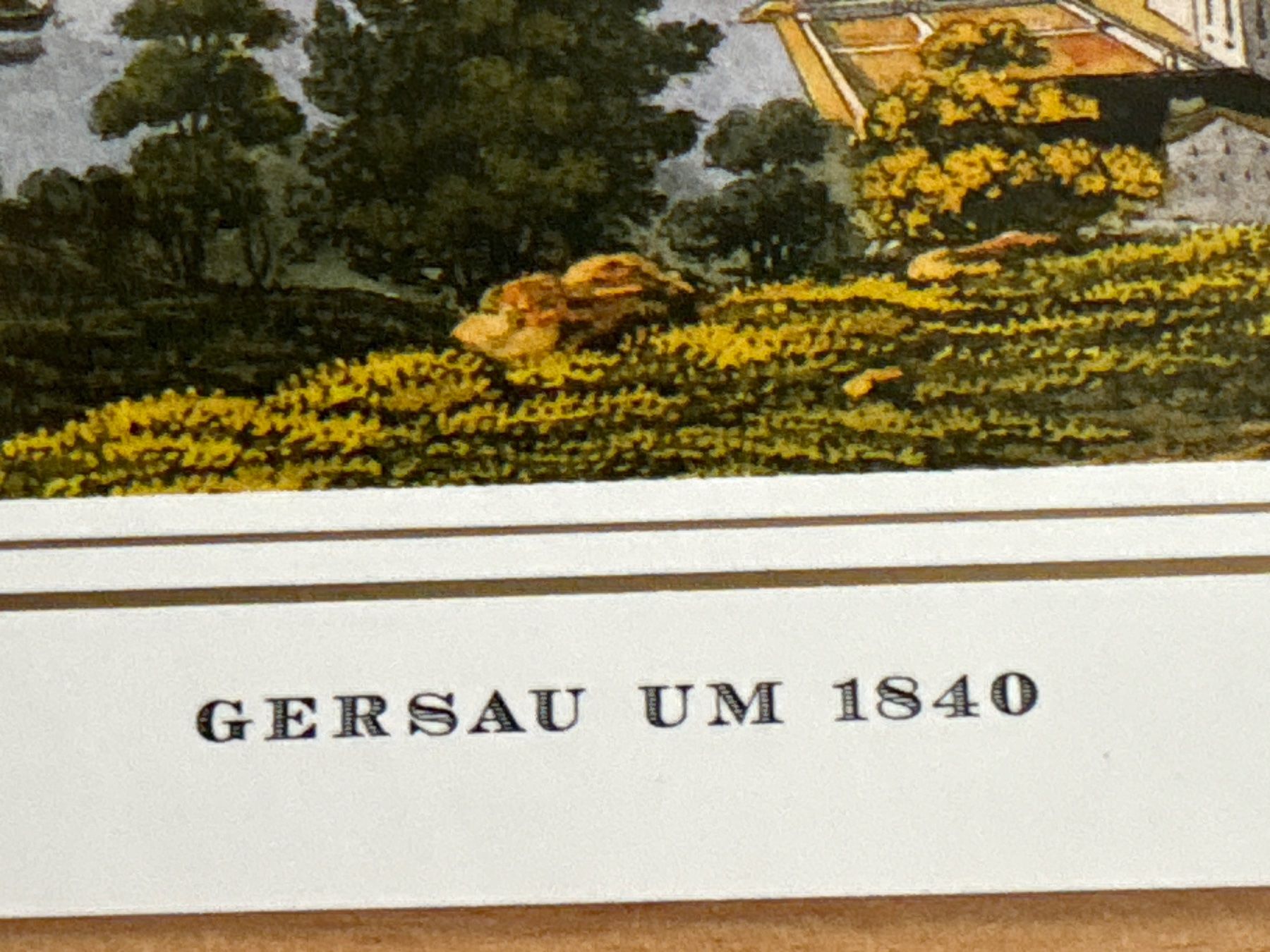 Cartes postales: Ansichtskarte Gersau am Vierwaldstättersee 1840 – D'occasion à Ibach par lisch3 1