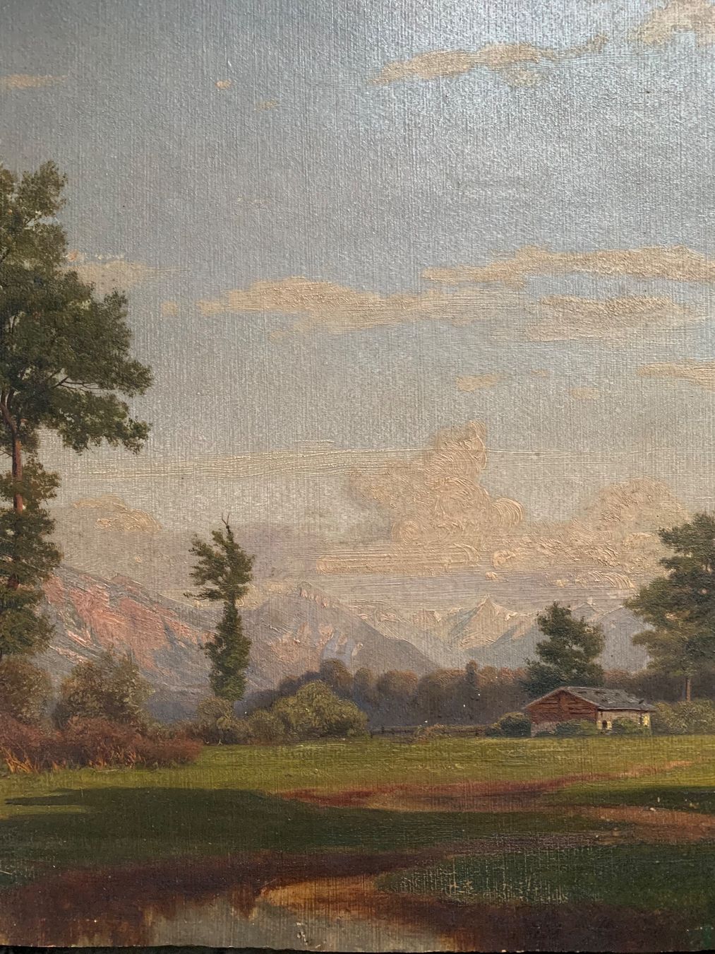Dipinti: Schweizer Schule 1858 – Usato da Wolfhalden venduto da SecondAntique 3