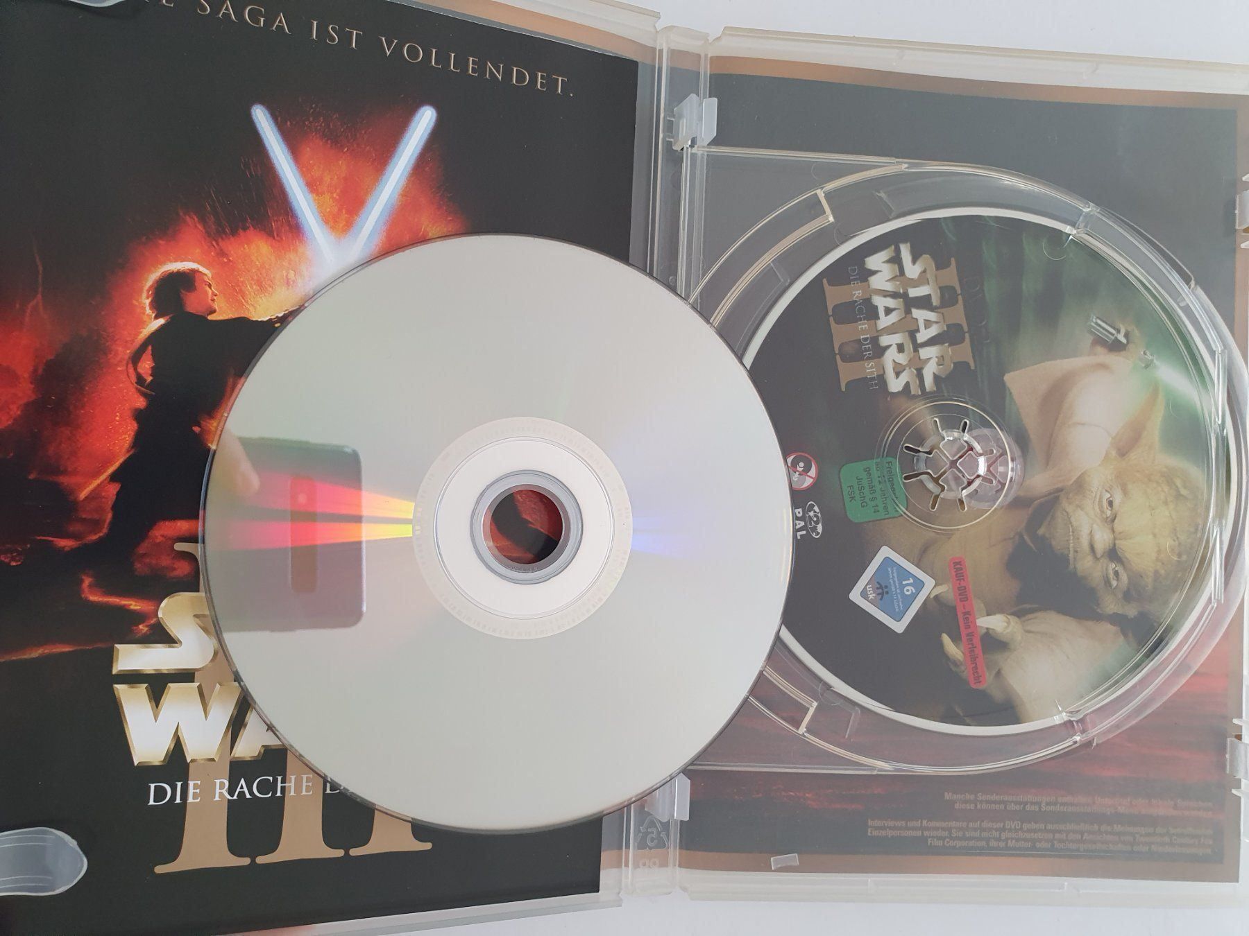 Tutti i DVDs: Star Wars Episode III - Rache der Sith – Usato da Oberdorf BL venduto da BaldenEagle 2