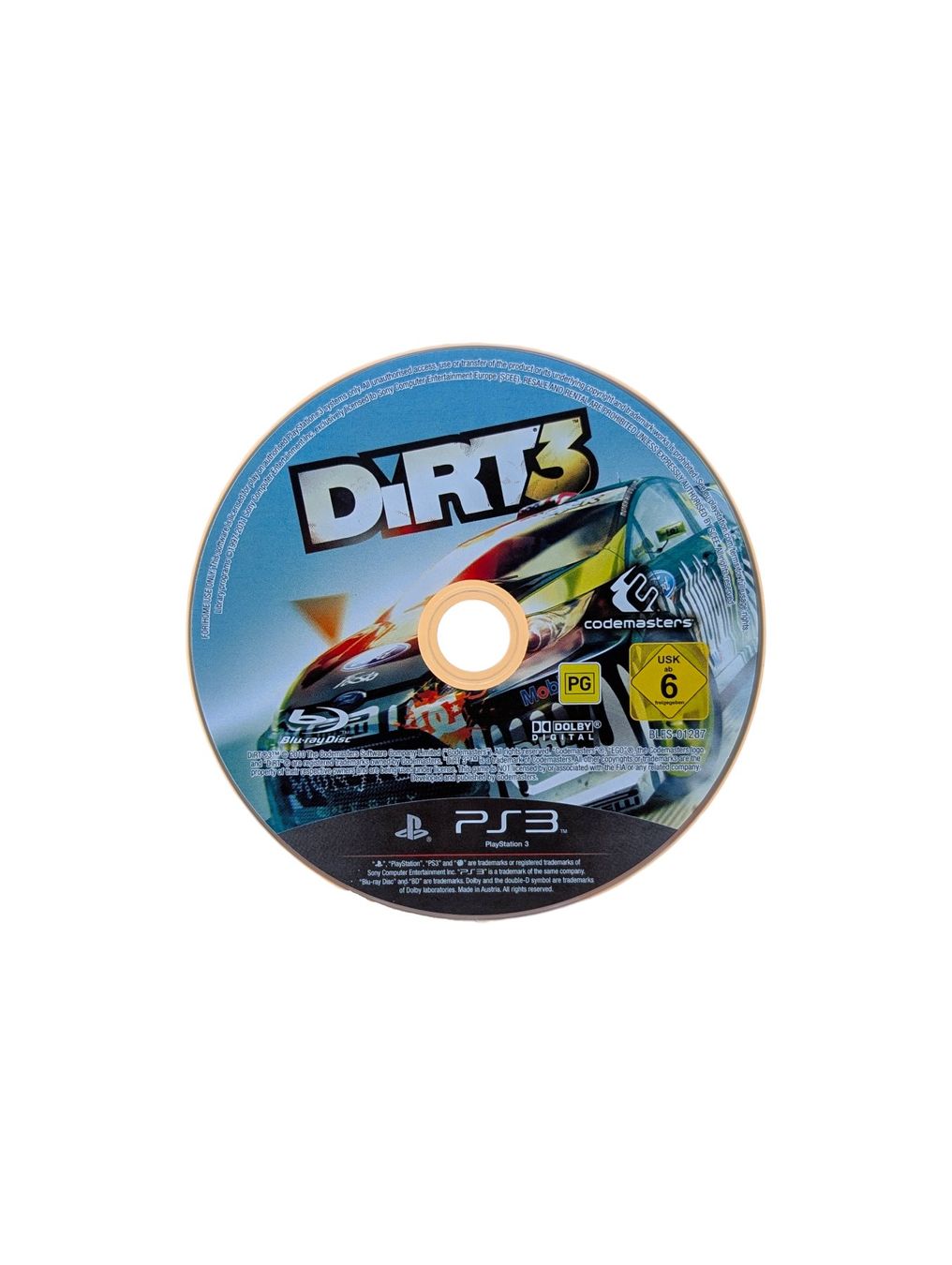 Sony Jeux: DiRT 3 PlayStation 3 Nur CD – D'occasion à Domat/Ems par IsseldorsShop