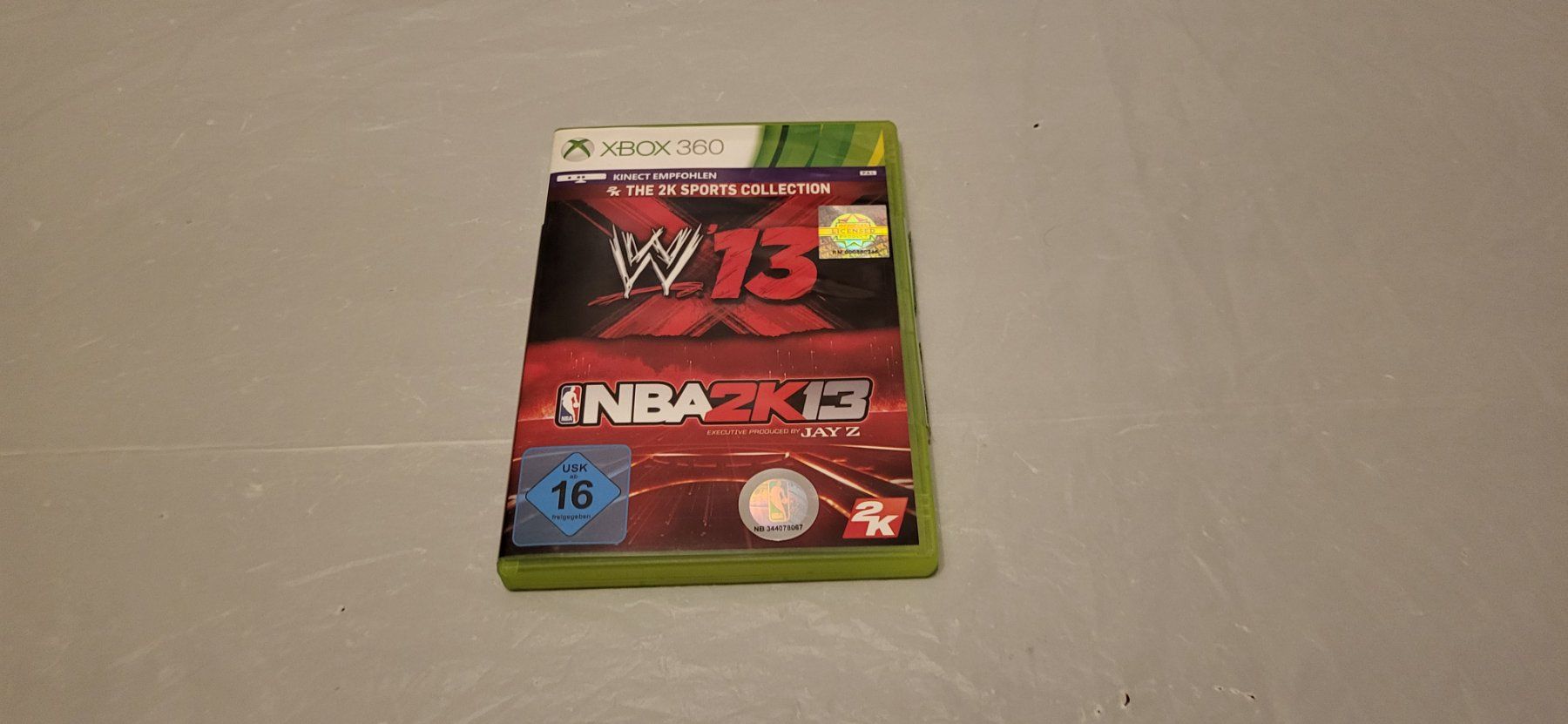 Spiele: WWE 13 + NBA 2K13 Xbox 360 – Gebraucht aus Gretzenbach von Uli1980