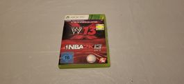 WWE 13 + NBA 2K13 Xbox 360