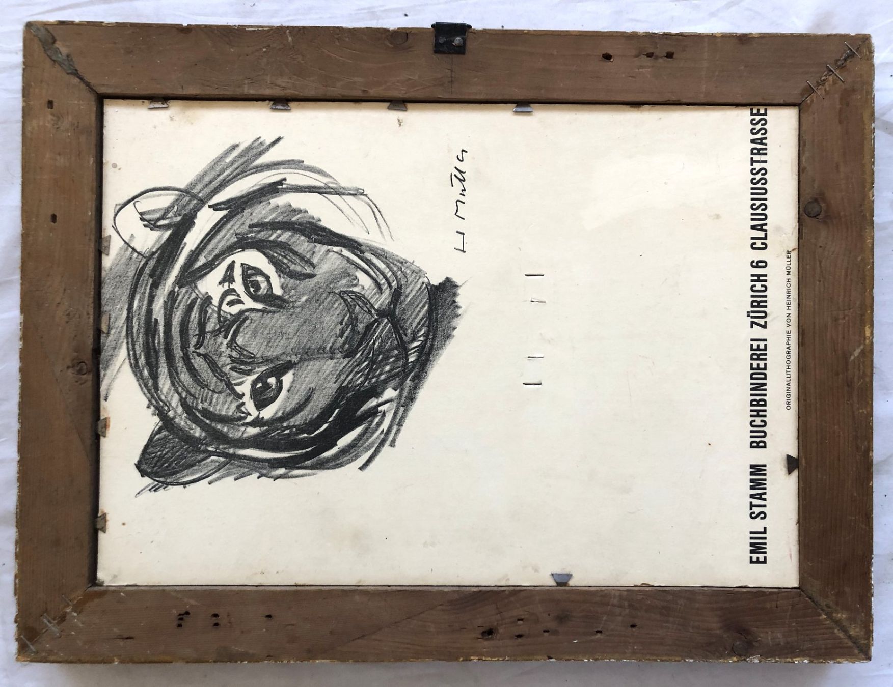 Dipinti: Ölgemälde - Flusslandschaft - monogrammiert und datiert '37 – Usato da Schaffhausen venduto da durruti 6