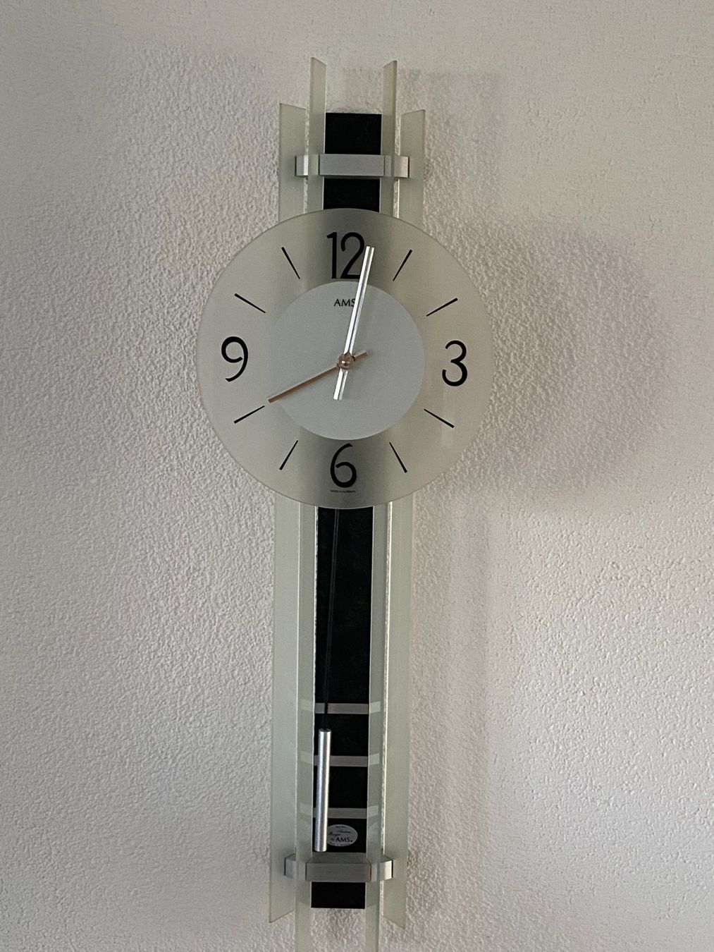 Orologi da terra & Orologi da parete: AMS  Wand-Pendeluhr modern – Usato da Zürich venduto da giro64