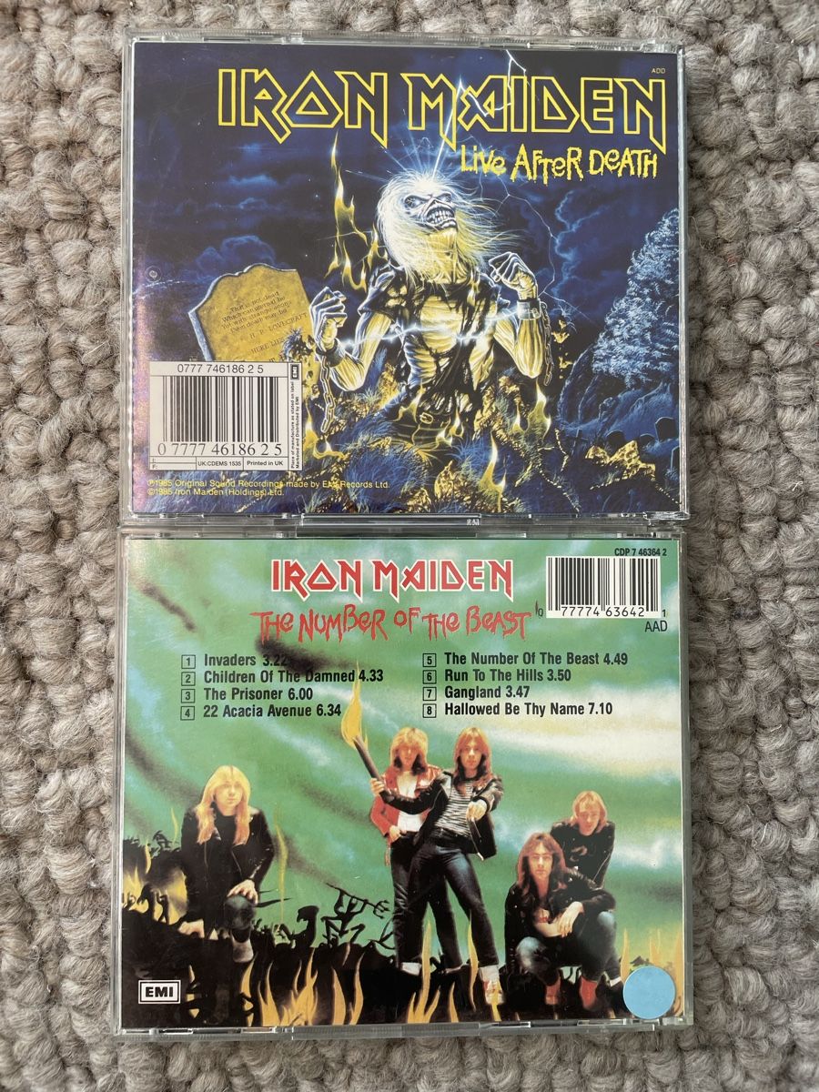 CDs: 2x Iron Maiden  – Neuf (Voir description) à Reinach AG par trigger7811 1