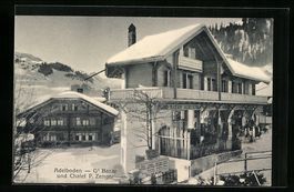 Adelboden, Gd Bazar und Chalet P. Zenger