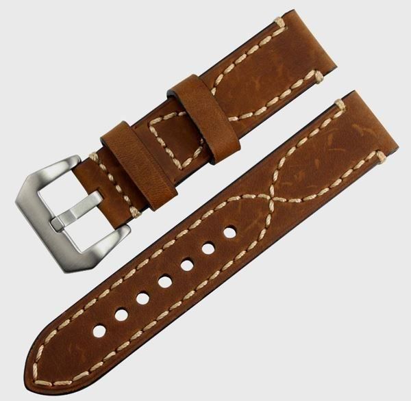Bracciali & Braccialetti: 24mm Vintage Uhrenarmband Leder Pre-V – Nuovo e nell'imballaggio originale da Courlevon venduto da HotSaleandPrice