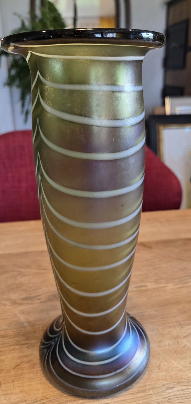 Vasen & Gefässe: Jugendstil Kunstglas Vase – Gebraucht aus Rehetobel von hobirot01 2