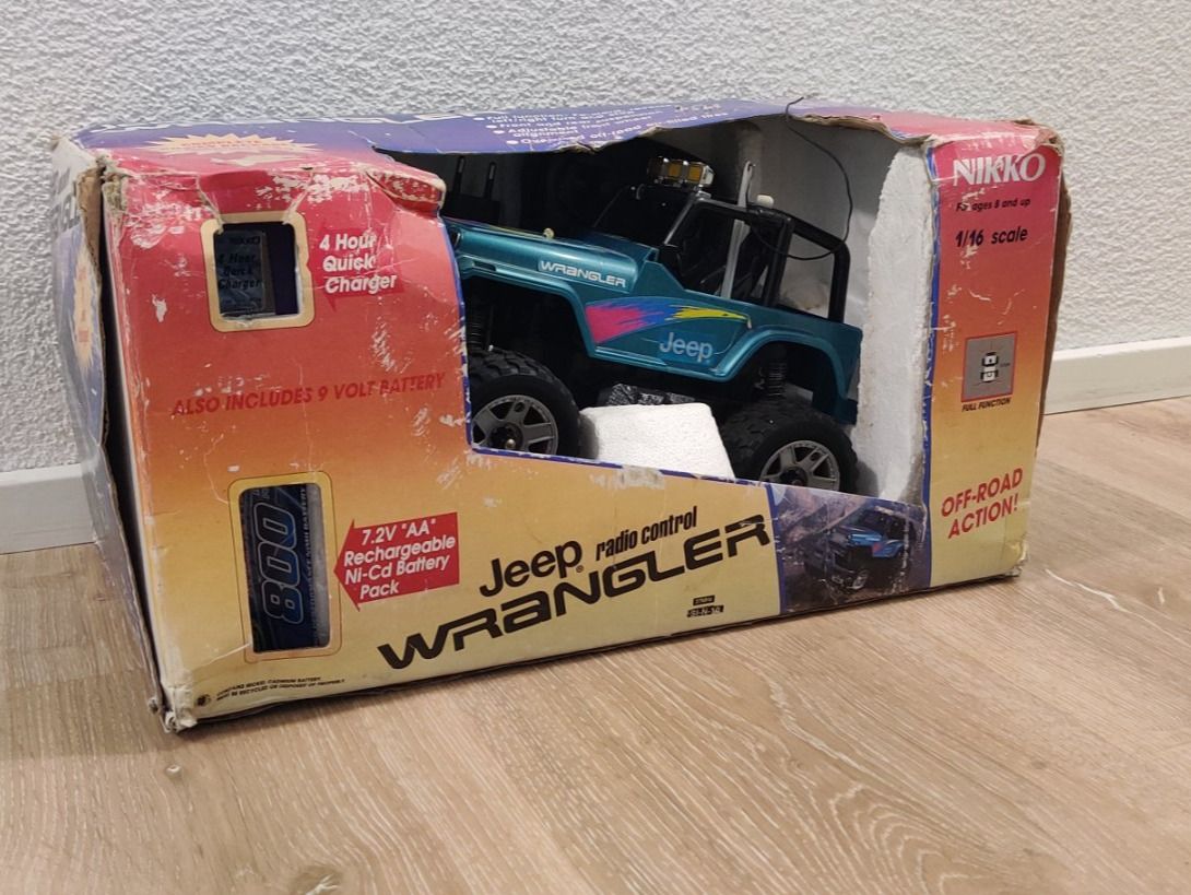 Nikko Modellismo RC: Jeep® Wrangler RDC-16070BC – Usato da Erstfeld venduto da Bini-CH 9