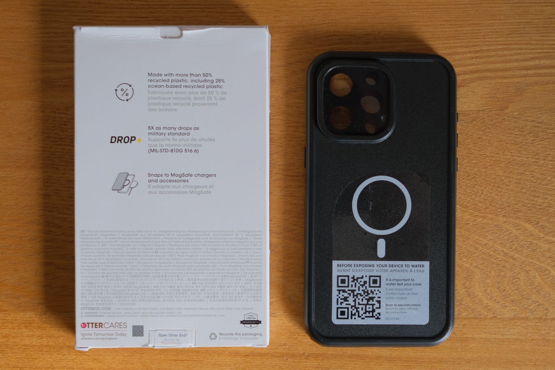 OtterBox Cover & Protezioni schermo: Otterbox Fre Magsafe / Waterproof Case iPhone 15 Pro Max – Nuovo (secondo la descrizione) da Zürich venduto da cbrl 1