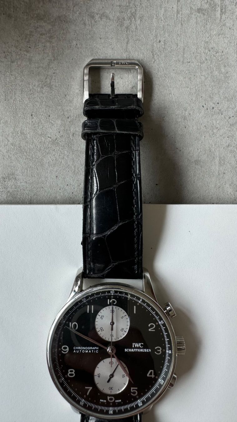 IWC Orologi: IWC CHRONOGRAPH PORTUGUESE 40mm FULL SET – Usato da Bubikon venduto da Mtr1608 3