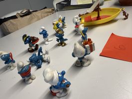 Schlümpfe Figuren Konvolut, Vintage, Rarität, Sammlerstück!