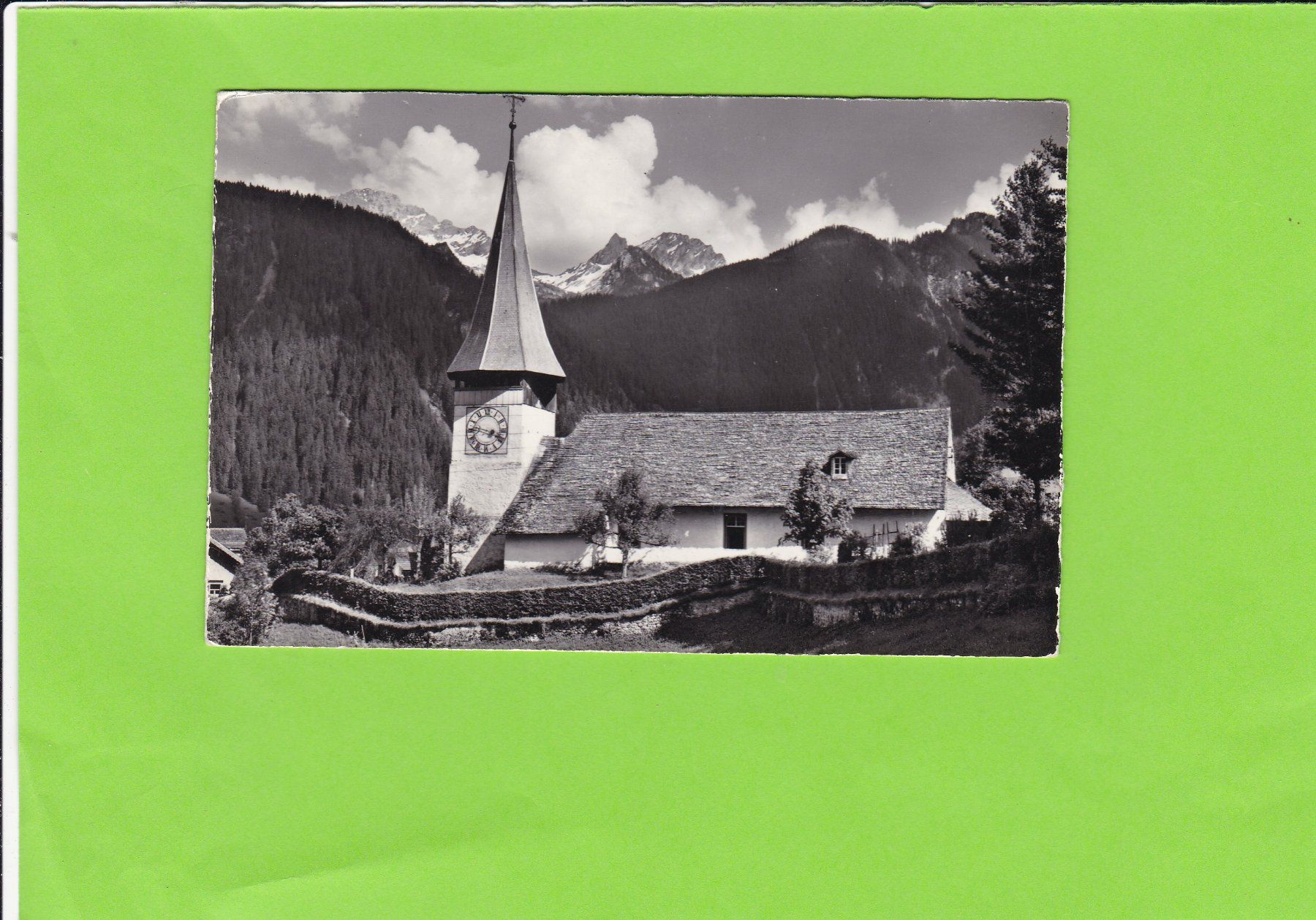 Cartes postales: 7222 Kirche Zweisimmen, E. Gyger – D'occasion à St. Peterzell par neckertal