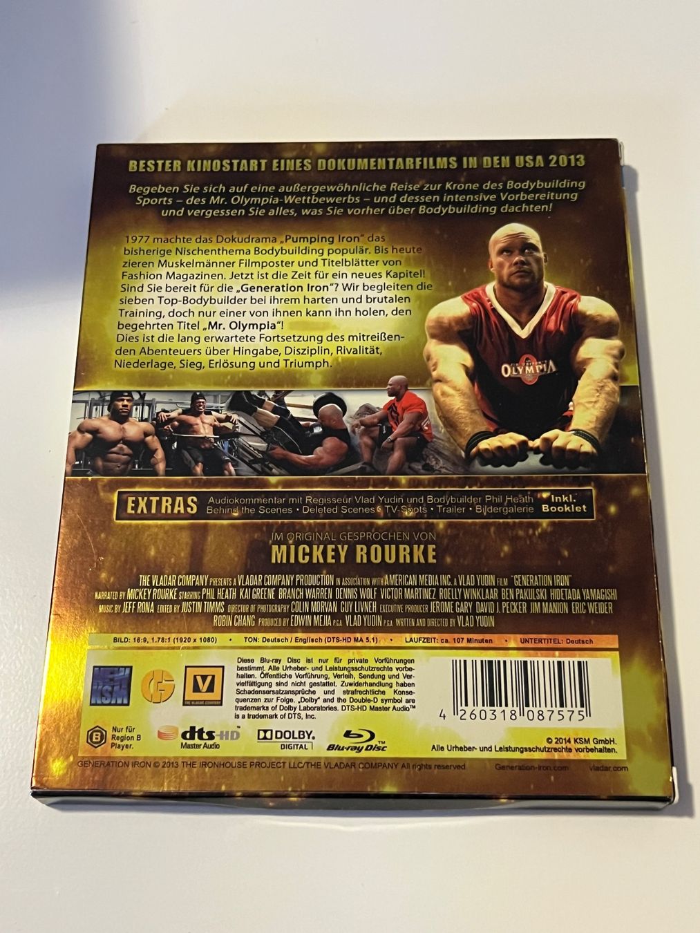 Tutti i DVDs: Generation Iron Blu-ray – Usato da Altstätten SG venduto da sheamus 1