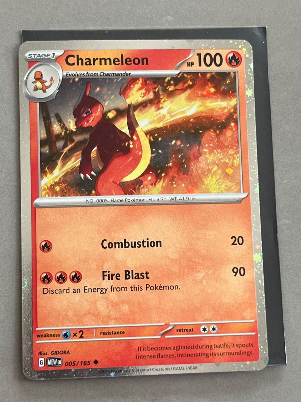 Pokémon Carte collezionabili: Pokemon Charmeleon – Nuovo (secondo la descrizione) da Avry-devant-Pont venduto da Tig08