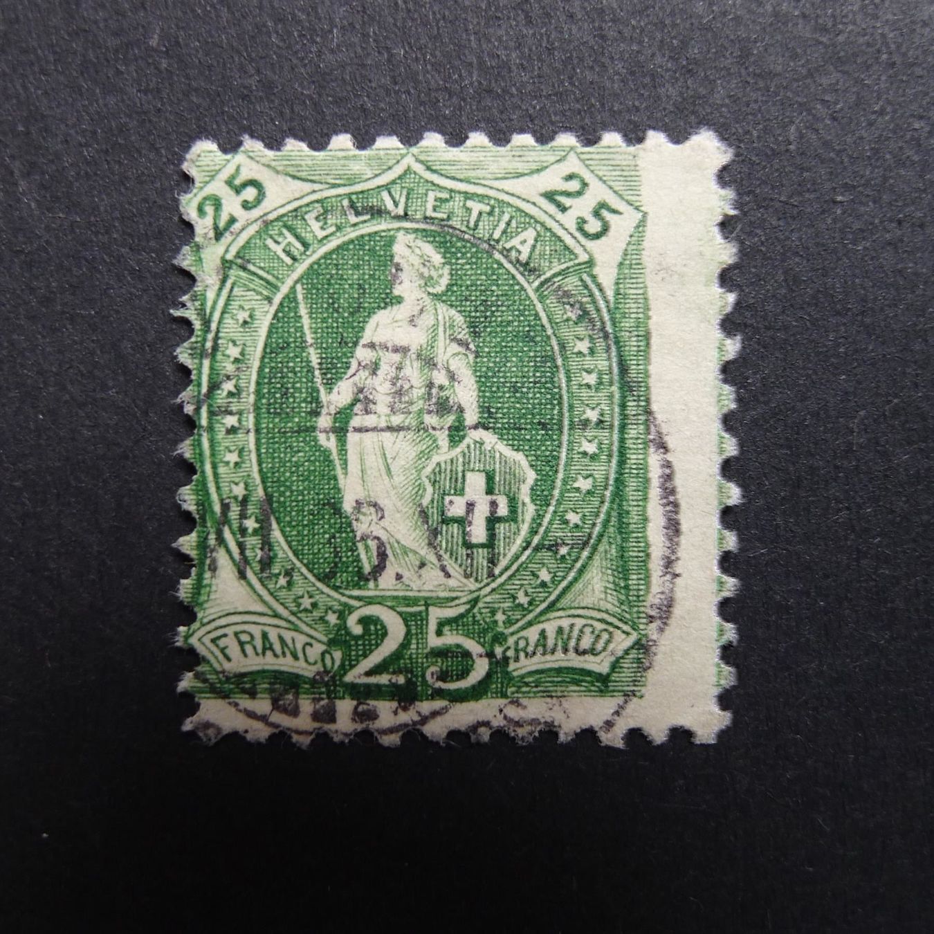 Tutti i francobolli: 1886 Nr. 67Da Vollstempel – Usato da Dagmersellen venduto da wyss1982