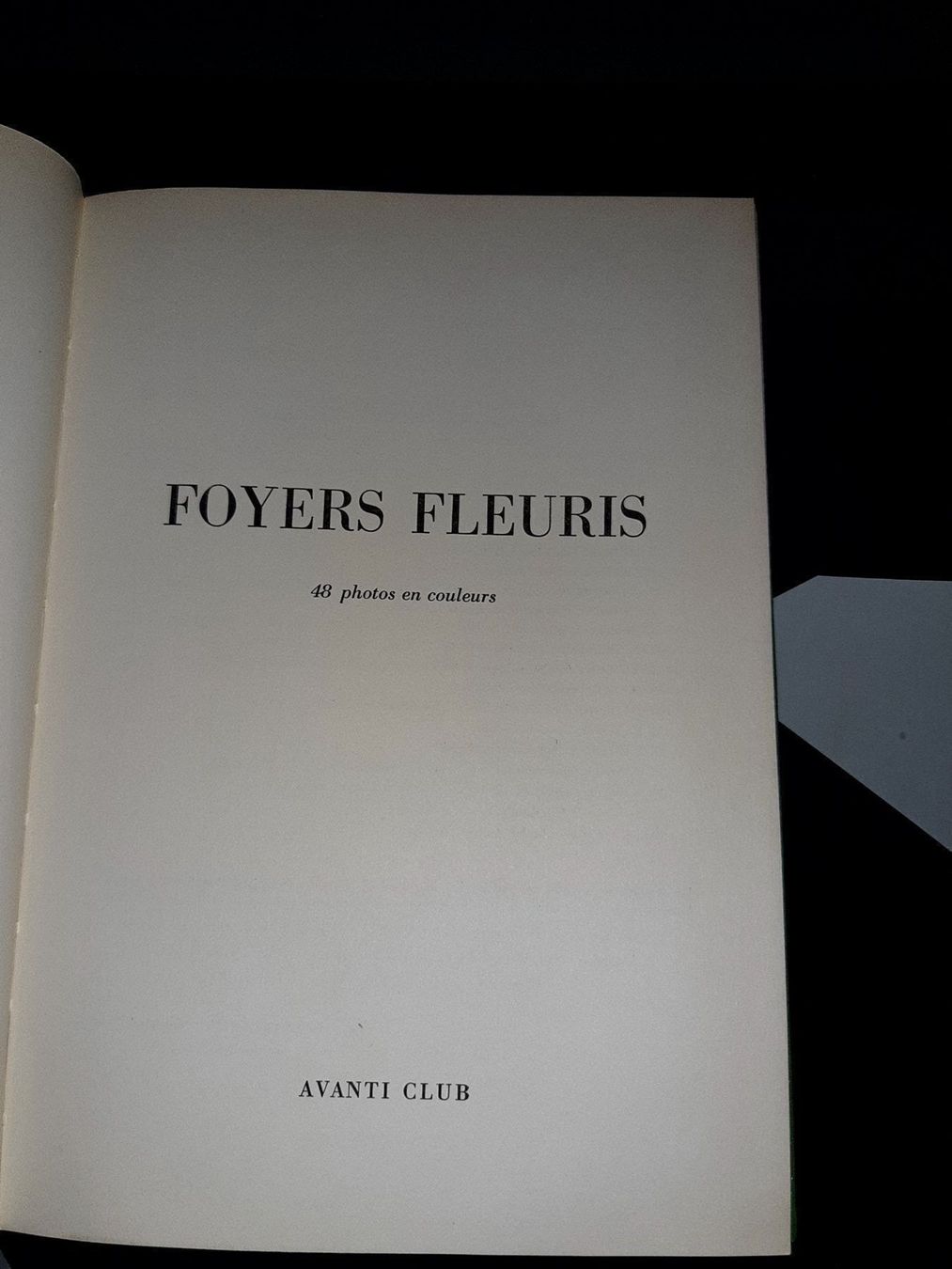 Libri: Foyers fleuris – Usato da Le locle venduto da juliensaran