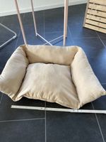 Hundebett beige gesteppt 40 cm 