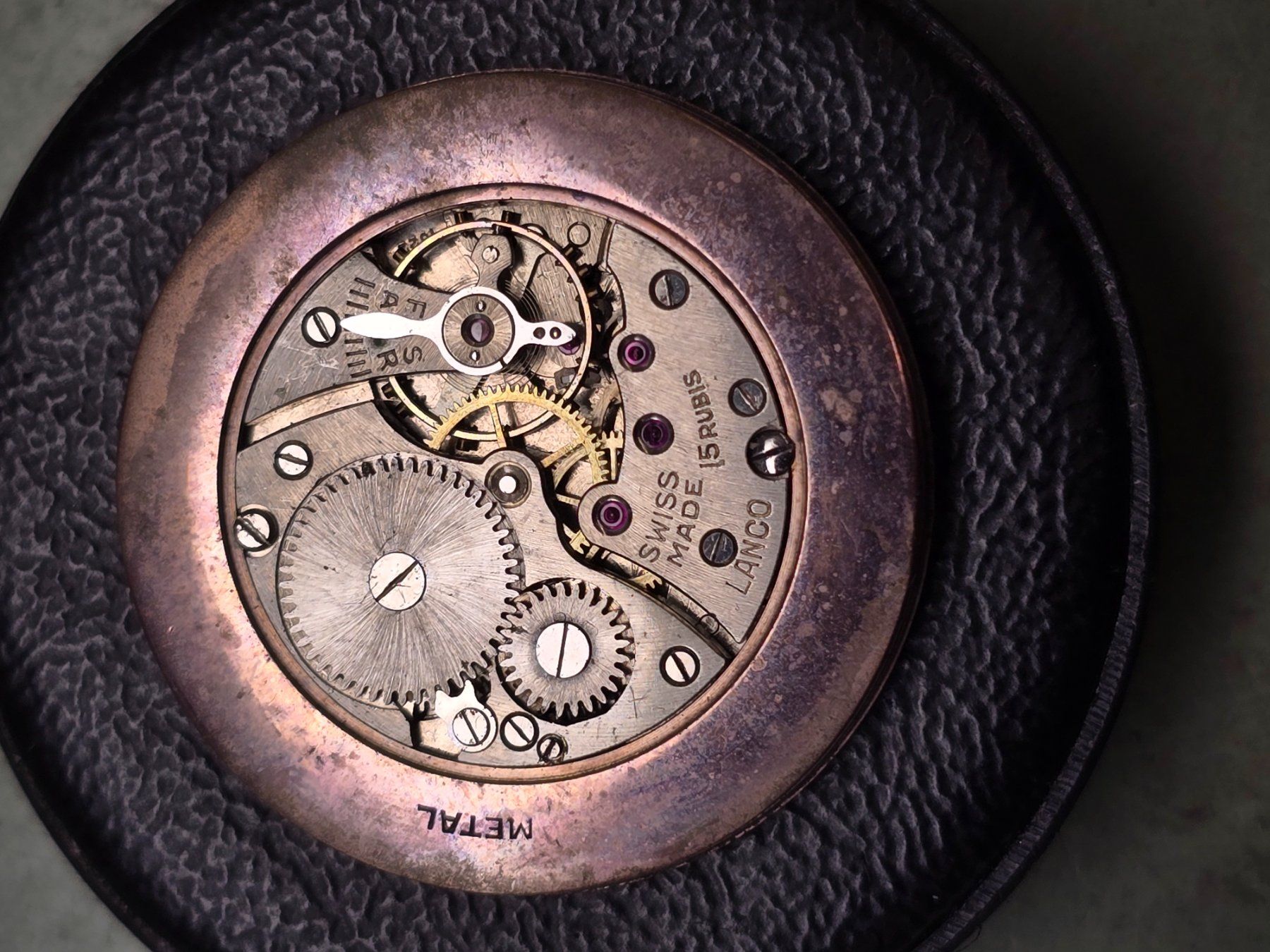 Lanco Orologi: Mouvement Lanco 1022 – Difettoso da Tramelan venduto da Nirdan 3