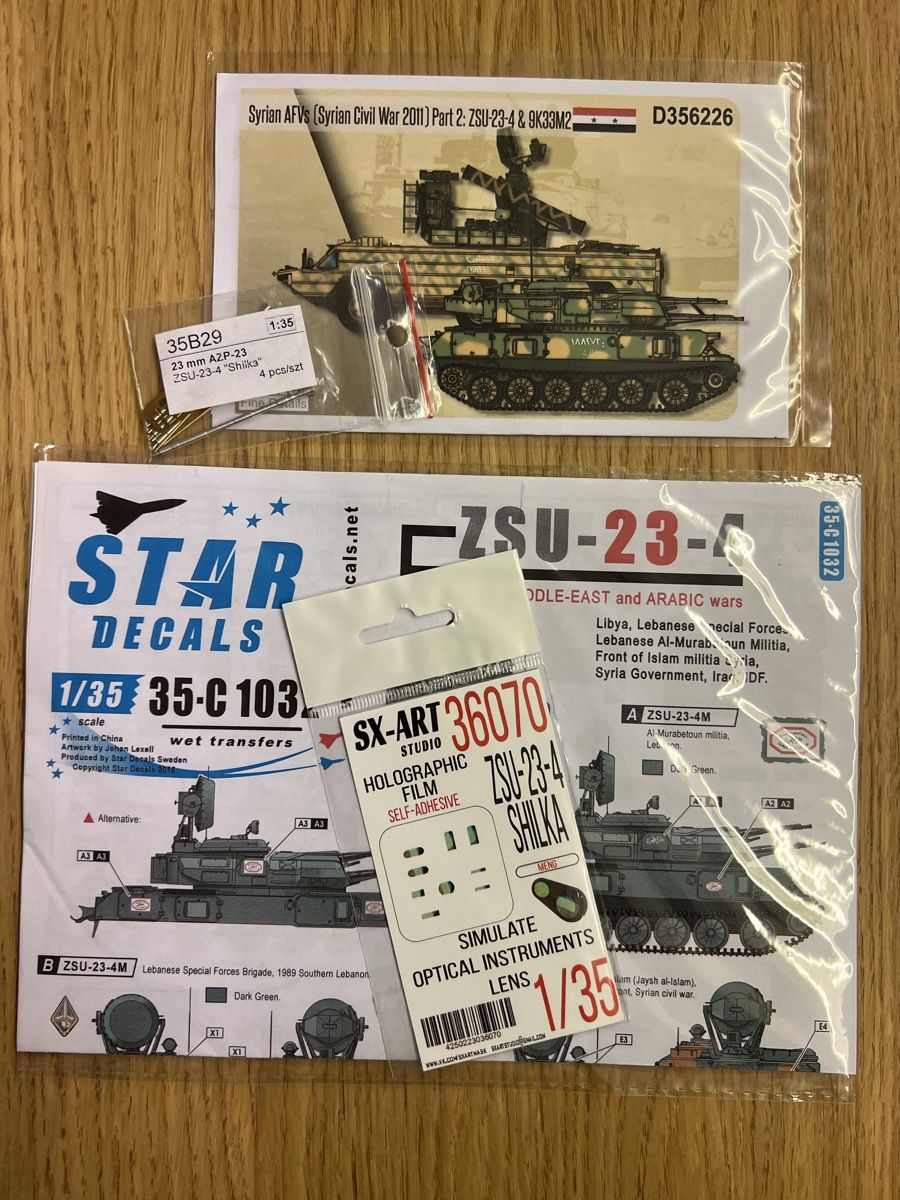 Kit di modellismo & Modellini statici: ZSU-23-4 Shilka 1/35 – Nuovo e nell'imballaggio originale da Lausanne venduto da Curzio77 4