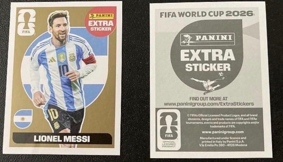 Panini Carte collezionabili: GOLD MESSI Extra Panini TOP ZUSTAND! 🔥 – Nuovo (secondo la descrizione) da Stäfa venduto da greety1981 1