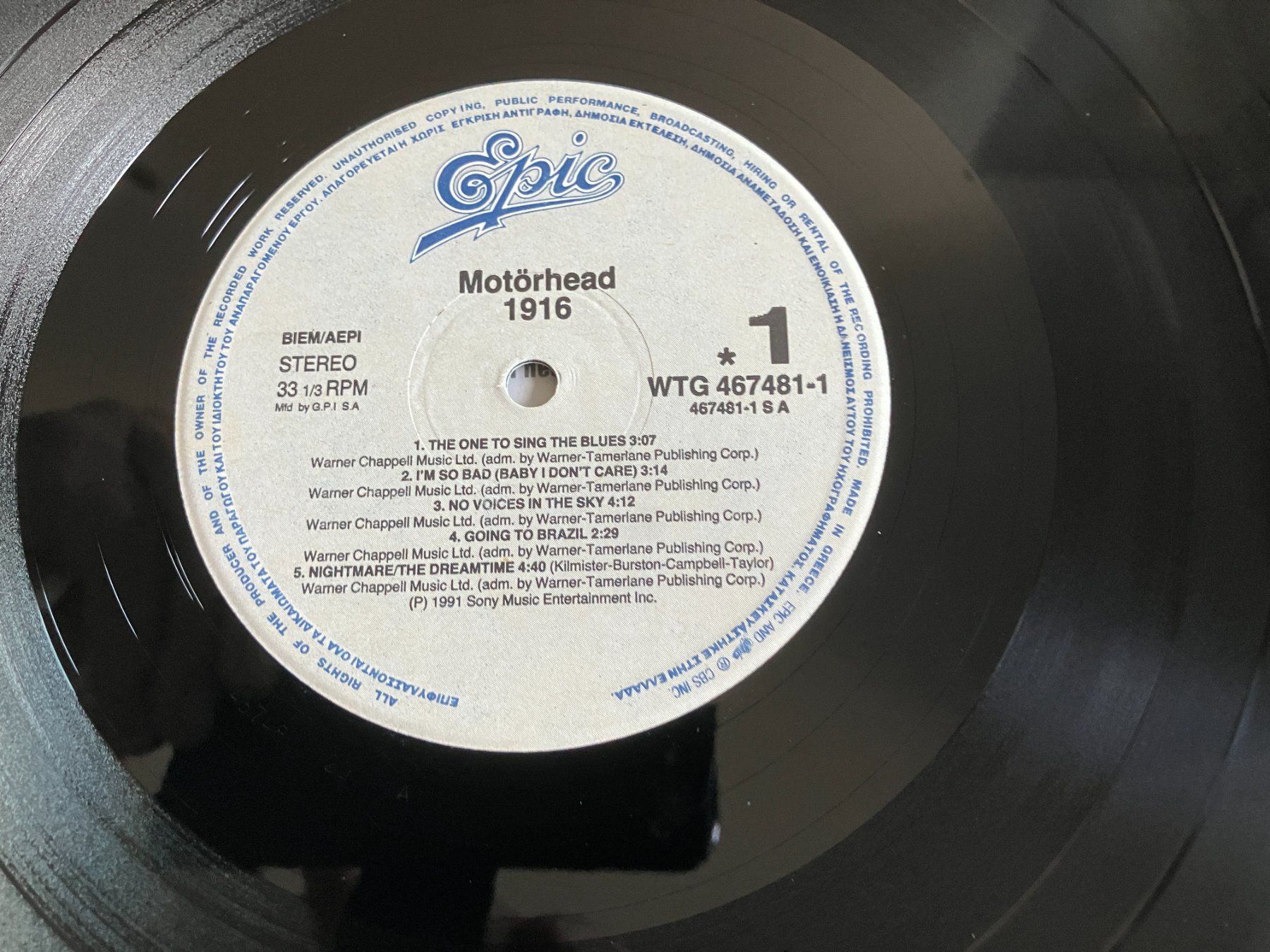 Dischi in vinile: Motörhead – Usato da Aarwangen venduto da Jukebox3 6