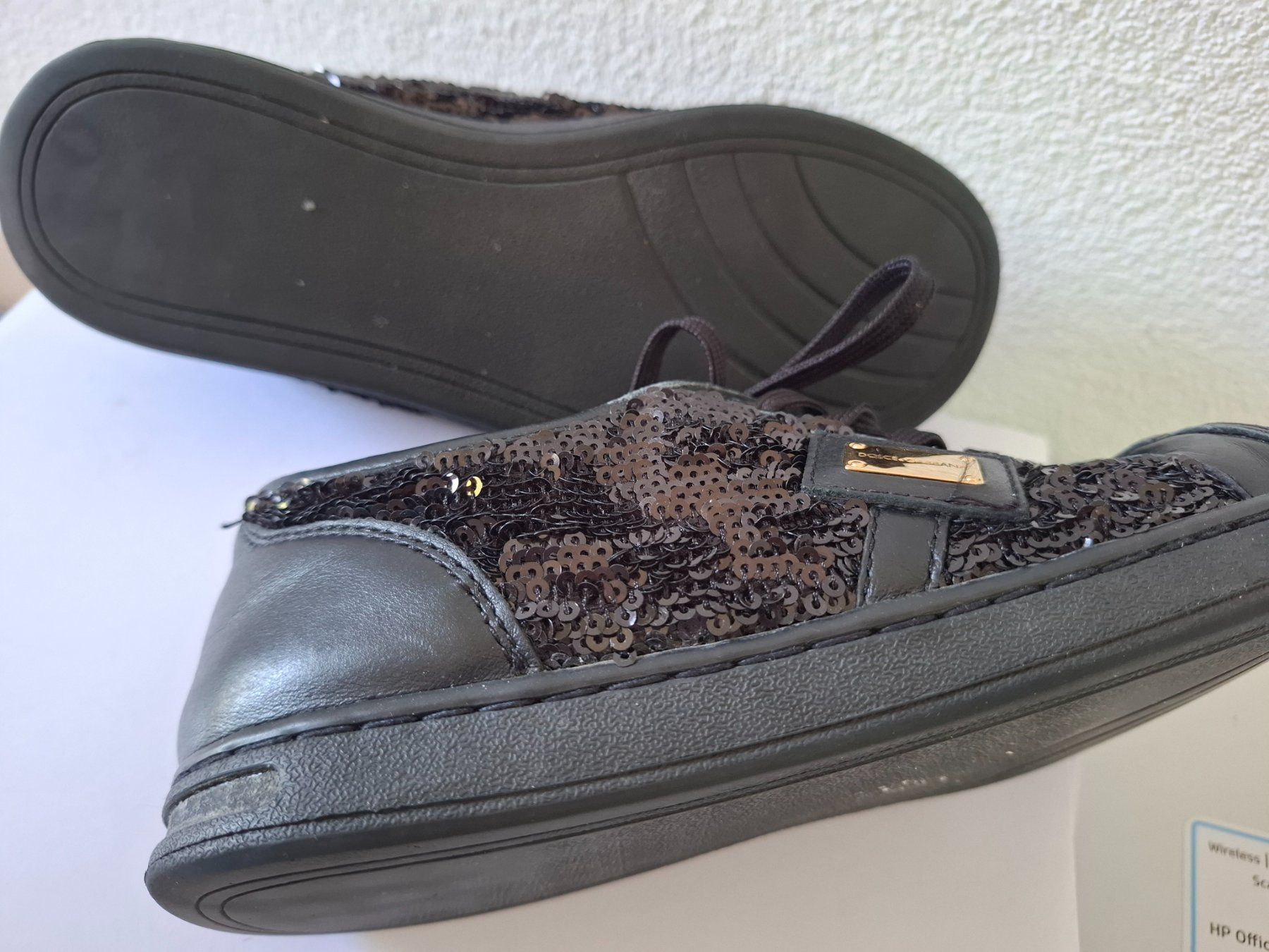Dolce & Gabbana Scarpe per ragazze: Dolce & Gabbana, Sneaker, schwarz, Gr. 35 – Usato da Dornach venduto da shoe-lina 4