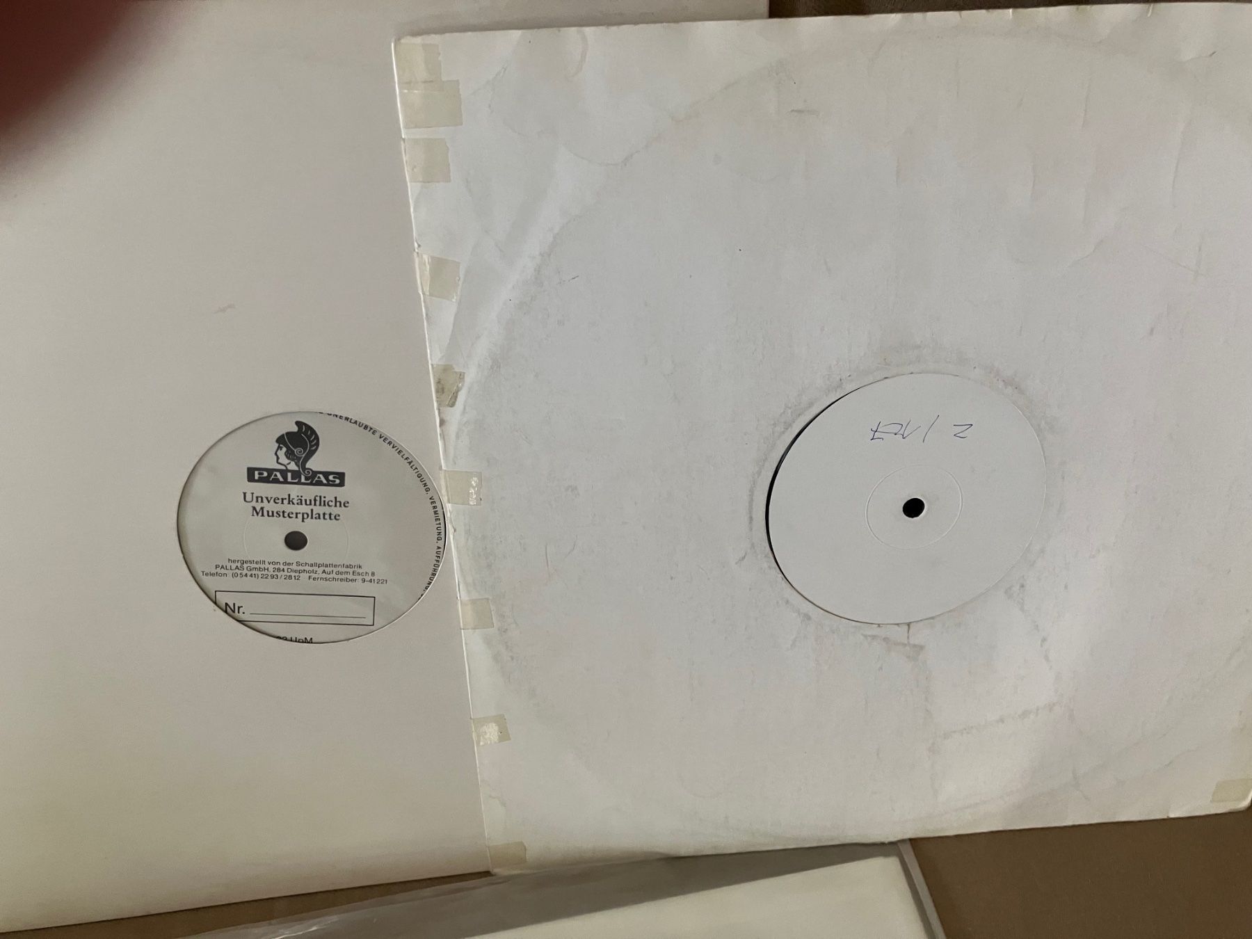 Dischi in vinile: Testpressungen / Einzelanfertigungen Vinyl Sammlung – Usato da Zürich venduto da Sophierecords 3