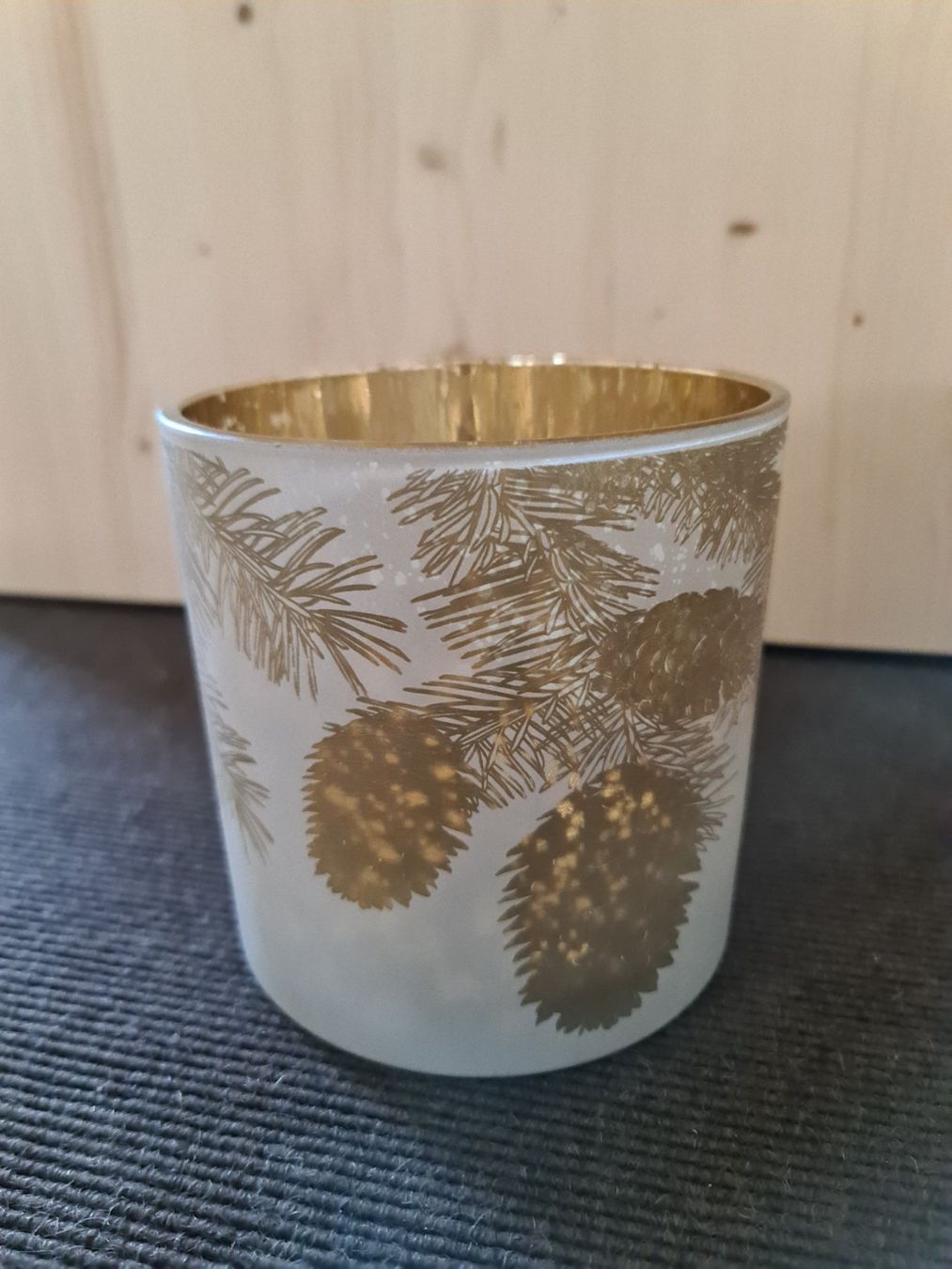 Kerzenständer: Windlicht gold/weiss, NEU – Neu (gemäss Beschreibung) aus Uster von Cruleye 5