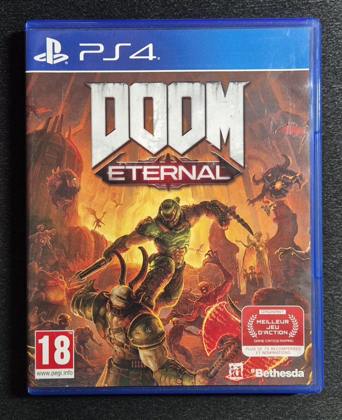 Sony Jeux: 🎮 DOOM Eternal - Playstation 4 – D'occasion à Neyruz FR par RetroLab_