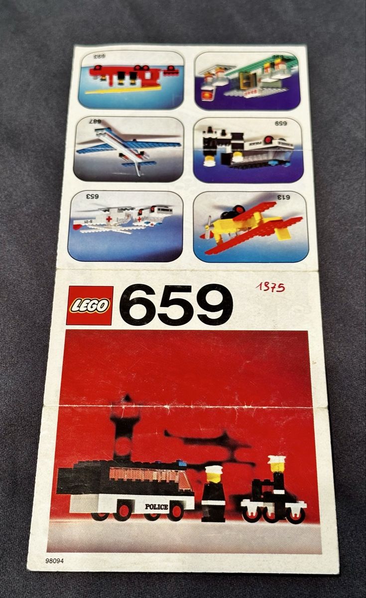 Lego Giocattoli: Lego 659 (1975) – Usato da Bellinzona venduto da Alby_C.