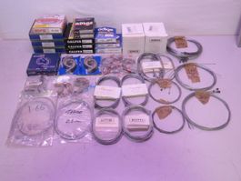 Assorted Motorcycle Cables and Brake Parts New Stock