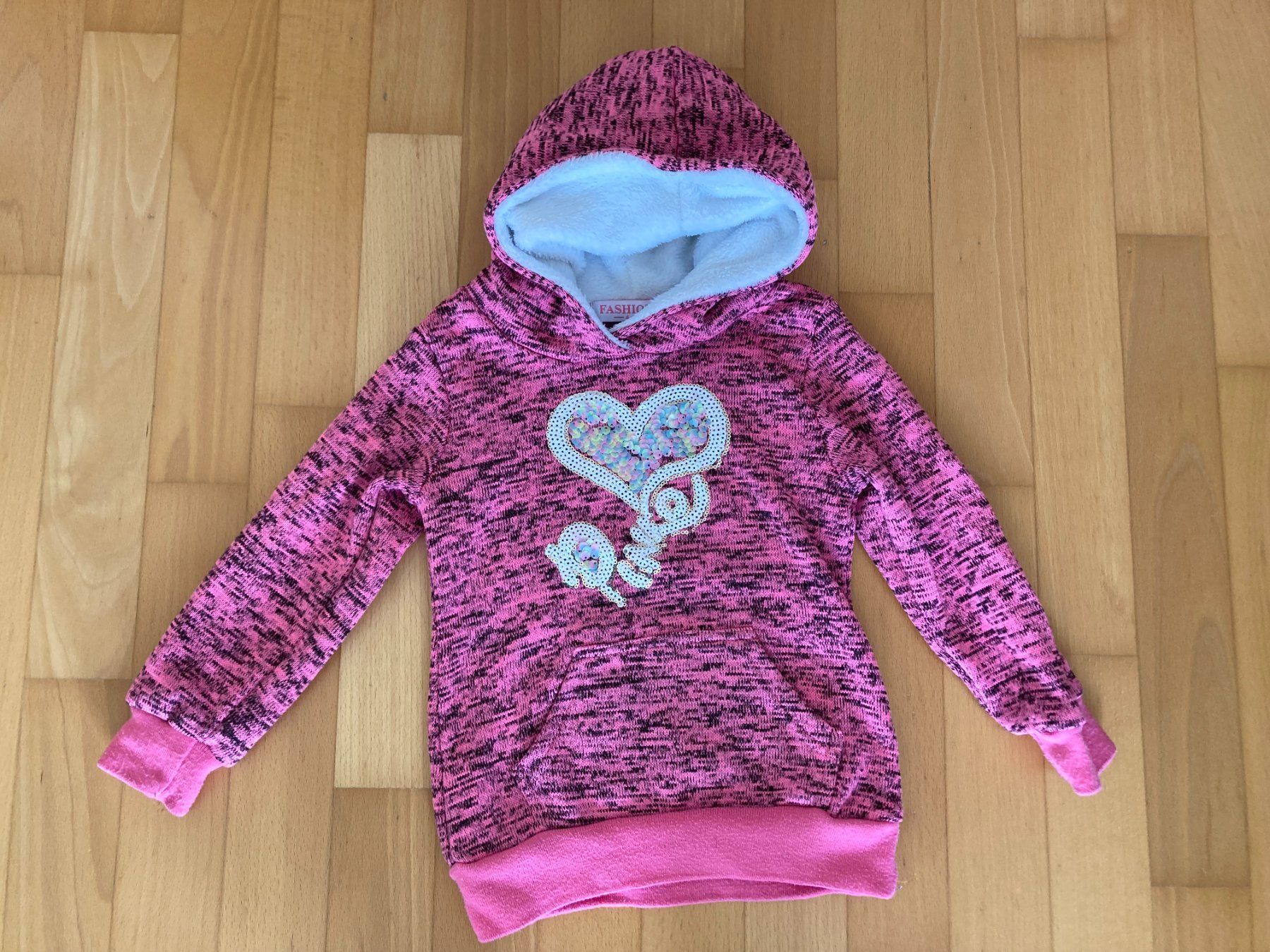 Maglioni & Felpe: Kapuzen-Pullover Fashion mit Pailletten – Usato da Muttenz venduto da Juvenile33