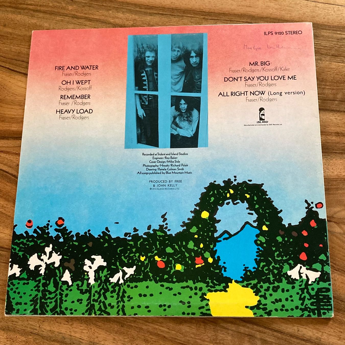 Dischi in vinile: Free - Fire And Water, LP – Usato da Bern venduto da Ntsamina 1