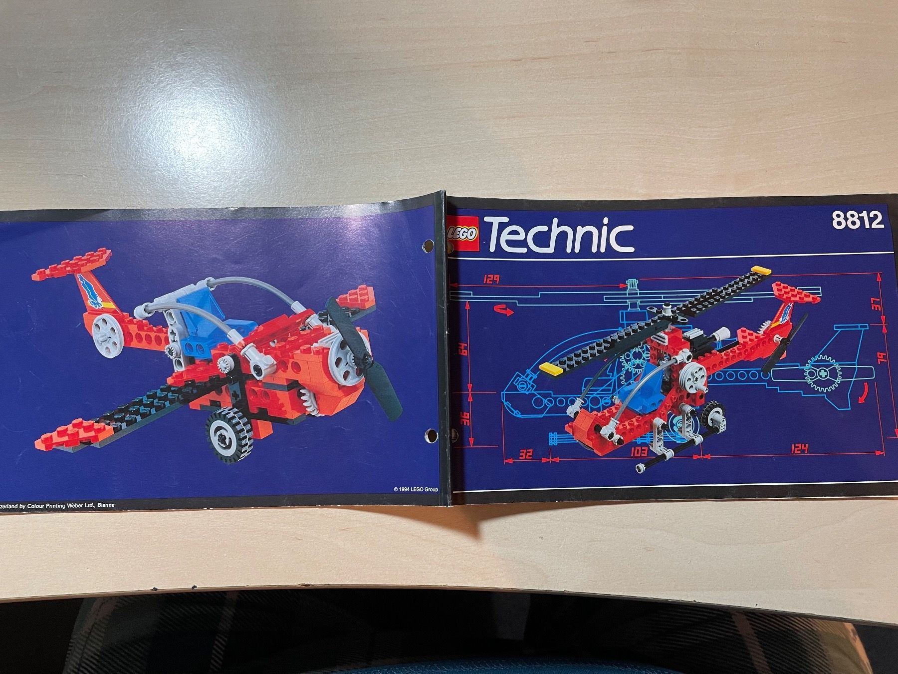 Lego Giocattoli: Lego TECHNIC 8812 Flugi u.Heli – Usato da Gelterkinden venduto da Schatzsucher01