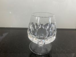 Elf Kristallgläser (Portwein), 9.5 cm hoch, 5 cm Durchmesser