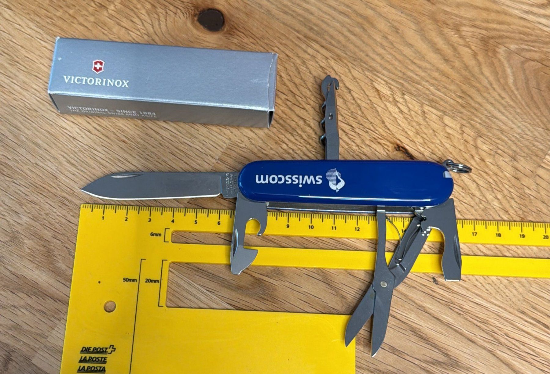 Victorinox Taschenmesser: VICTORINOX SWISSCOM SACKMESSER – Neu und originalverpackt aus Zürich von Frei-Occasionen 9
