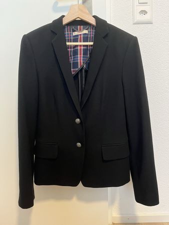 Blazer mit Patches schwarz Esprit 38 neu