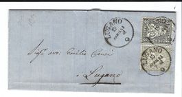 28+29 AUF BRIEF - LUGANO STEMPEL