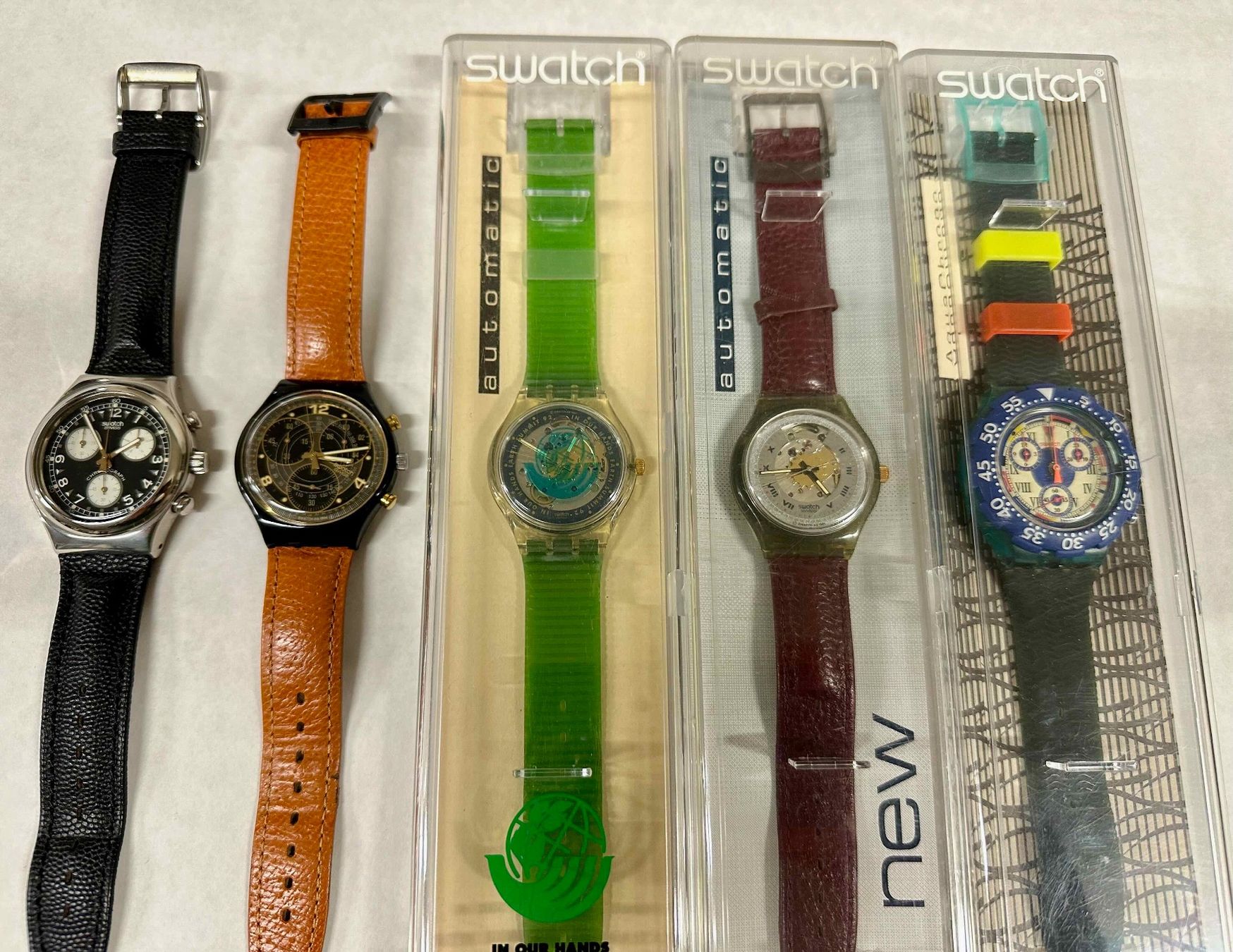 Swatch Uhren: SWATCH Vintage Collection 16 pcs Chrono Scuba Automatic – Gebraucht aus Cham von all_rd7b 1