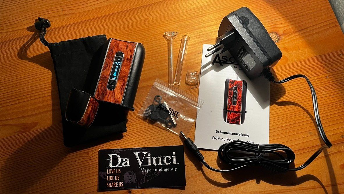 Altri Prodotti per fumatori: VAPORIZER Ascent DaVinci – Holz-Edition – Nuovo (secondo la descrizione) da Schaffhausen venduto da MotoSH