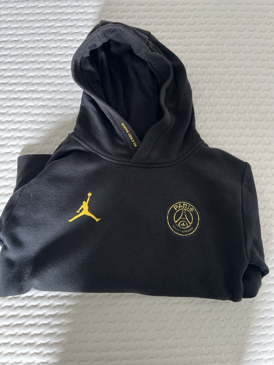 Jordan Maglioni & Felpe: PSG Hoodie/Pullover Schwarz Gelb – Usato da Lupfig venduto da k.s.affolter 2